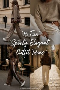 15 Fun Sporty Elegant Outfit Ideas for Every Occasion