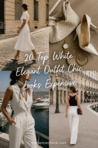 20 Top White Elegant Outfit Chic Looks That Look Expensive