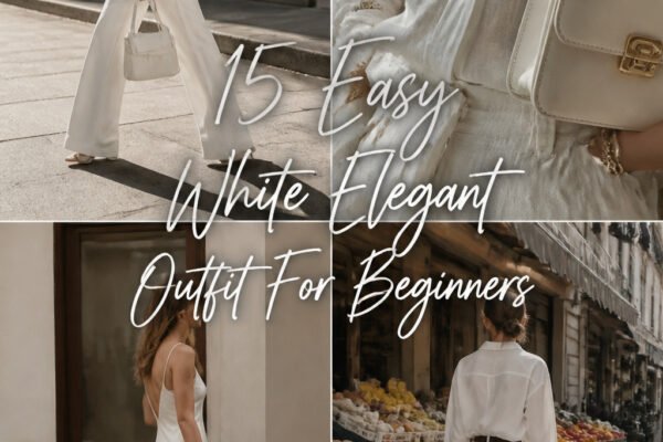 15 Easy White Elegant Outfit For Beginners