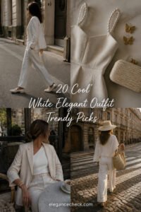 20 Cool White Elegant Outfit Trendy Picks for Every Occasion