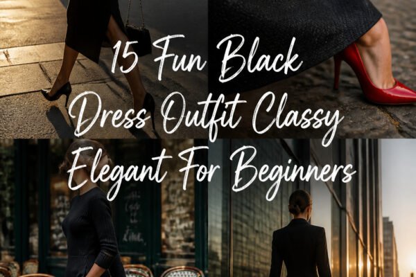 15 Fun Black Dress Outfit Classy Elegant For Beginners