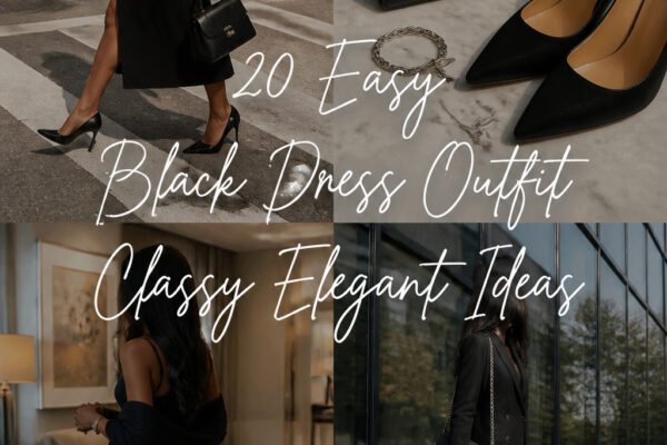 20 Easy Black Dress Outfit Classy Elegant Ideas