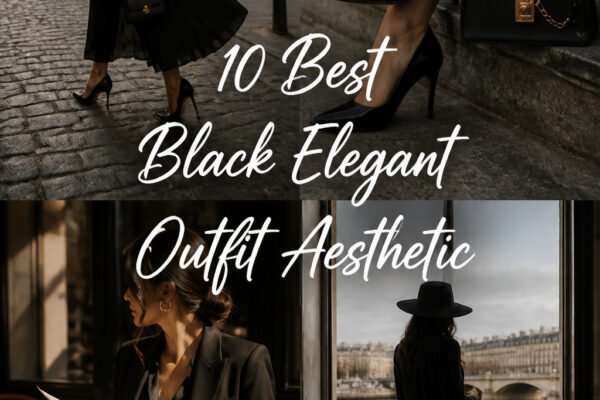 10 Best Black Elegant Outfit Aesthetic to Try This Year