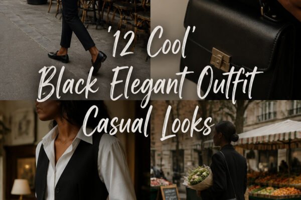 12 Cool Black Elegant Outfit Casual Looks for Every Occasion