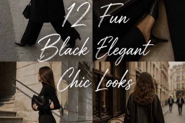 12 Fun Black Elegant Outfit Chic Looks for Small Budgets