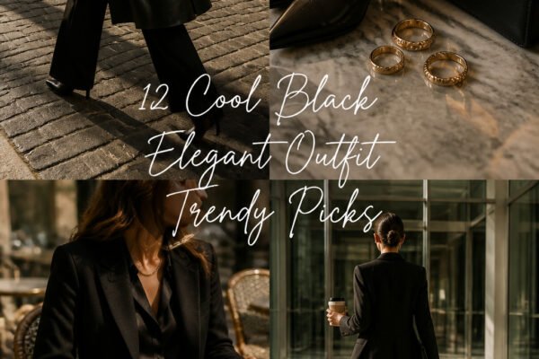 12 Cool Black Elegant Outfit Trendy Picks You Will Love