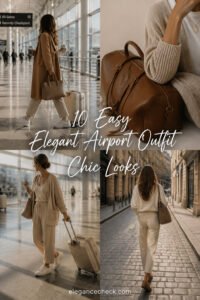 10 Easy Elegant Airport Outfit Chic Looks for Beginners