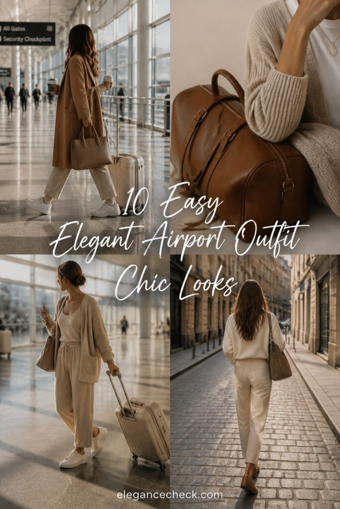 10 Easy Elegant Airport Outfit Chic Looks for Beginners