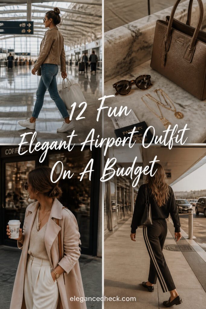 12 Fun Elegant Airport Outfit On A Budget for Every Occasion