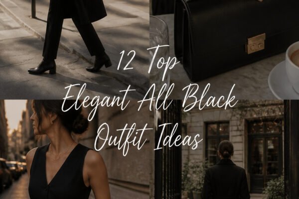 12 Top Elegant All Black Outfit Ideas for Small Budgets