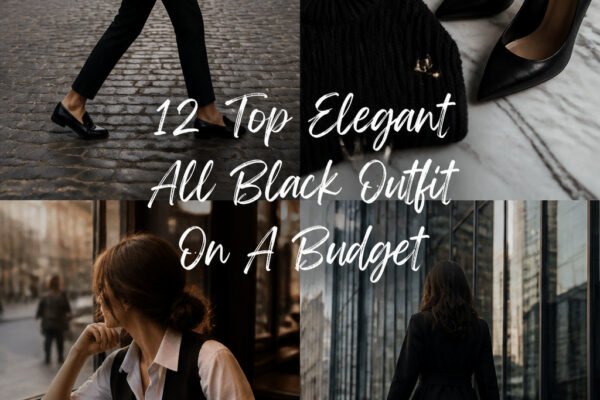 12 Top Elegant All Black Outfit On A Budget