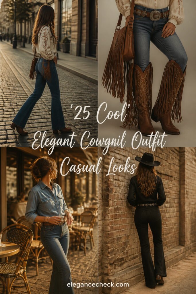 25 Cool Elegant Cowgirl Outfit Casual Looks You Will Love