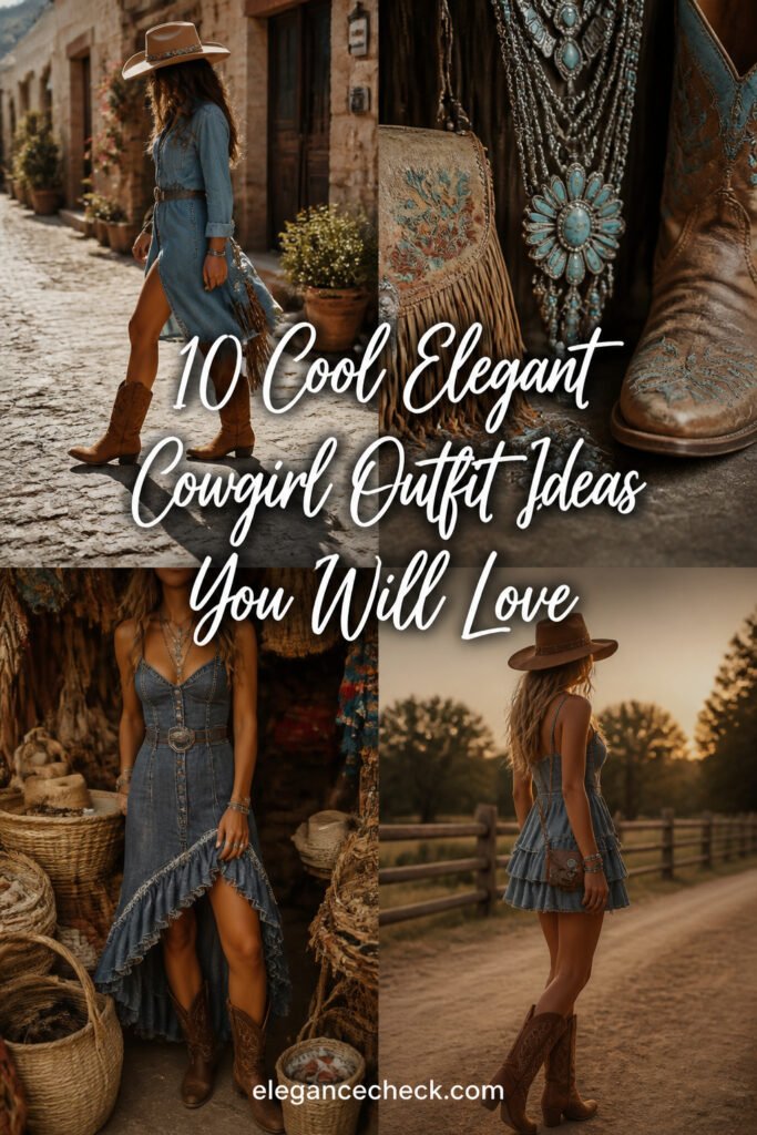 10 Cool Elegant Cowgirl Outfit Ideas You Will Love