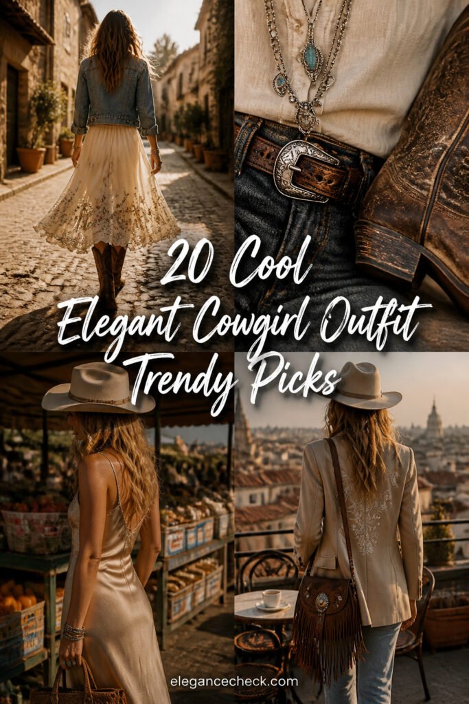20 Cool Elegant Cowgirl Outfit Trendy Picks