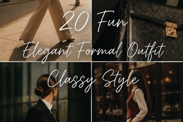 20 Fun Elegant Formal Outfit Classy Style for Small Budgets