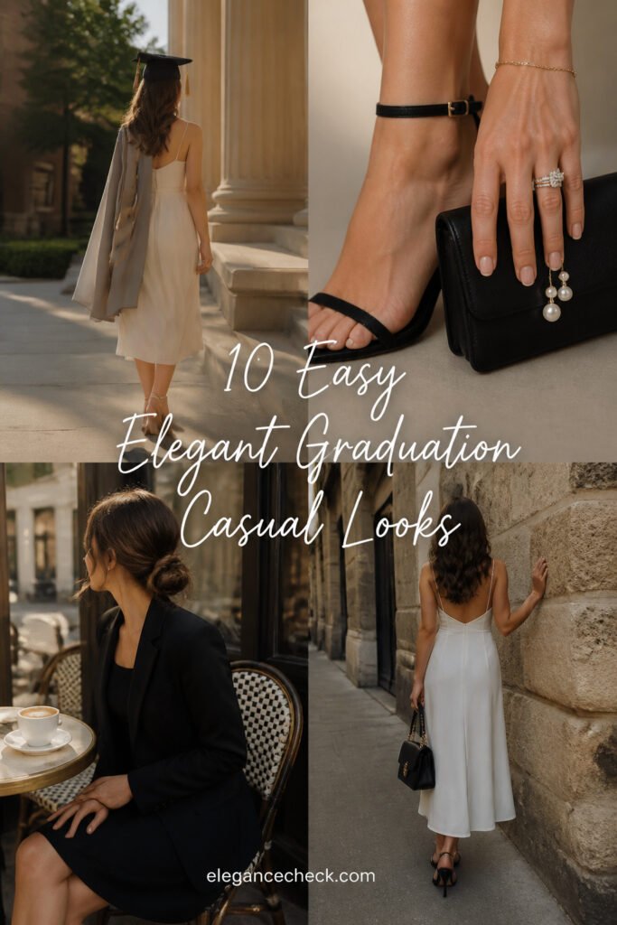 10 Easy Elegant Graduation Outfit Casual Looks
