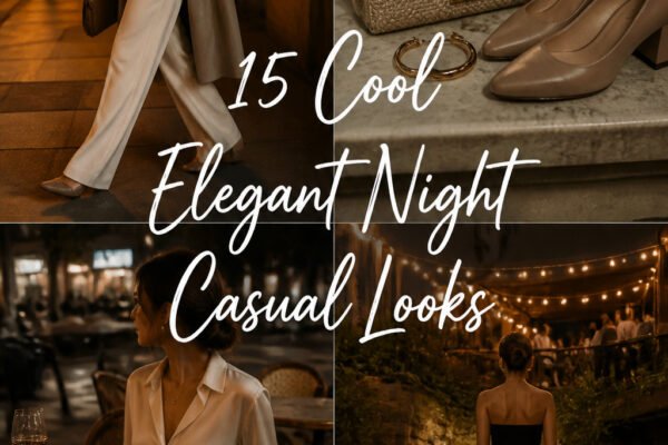 15 Cool Elegant Night Outfit Casual Looks for Small Budgets