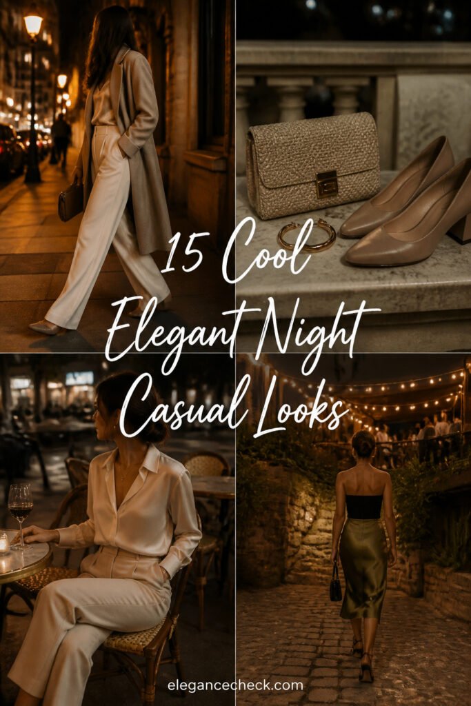 15 Cool Elegant Night Outfit Casual Looks for Small Budgets