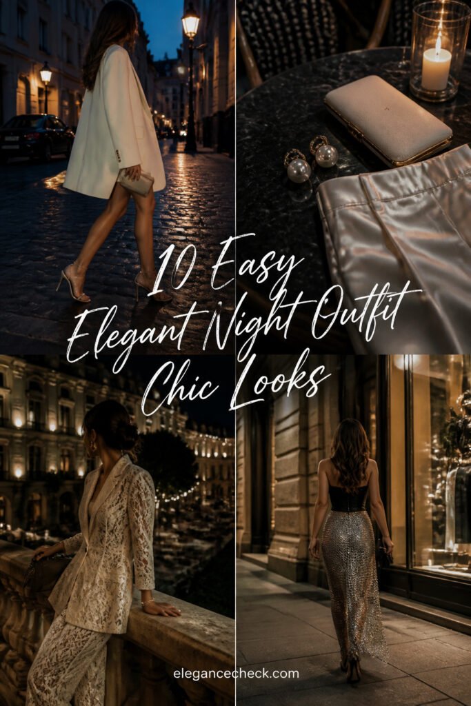 10 Easy Elegant Night Outfit Chic Looks for Beginners