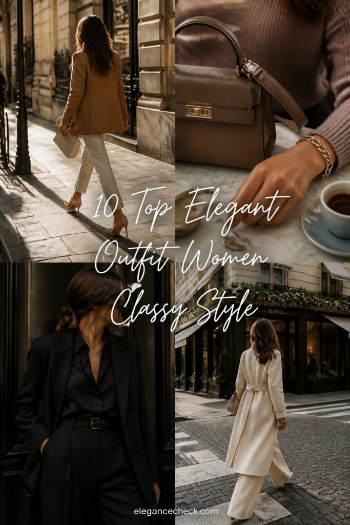 10 Top Elegant Outfit Women Classy Style That Look Expensive