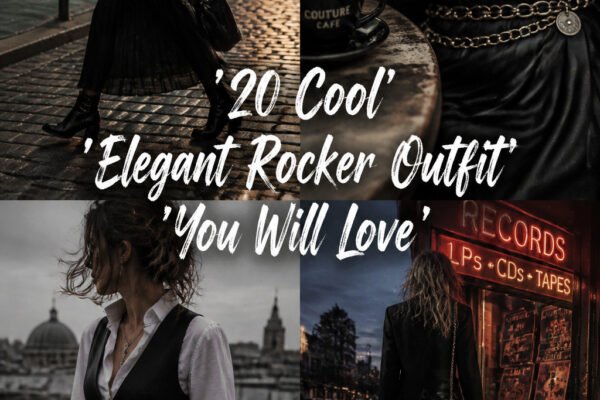 20 Cool Elegant Rocker Outfit Aesthetic You Will Love