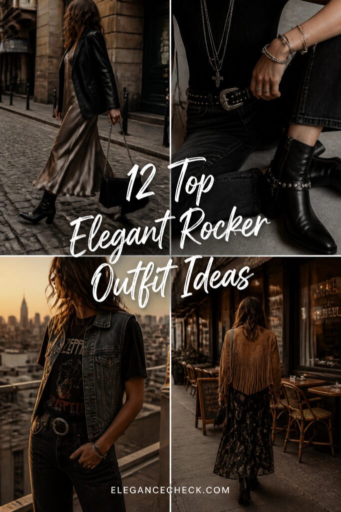12 Top Elegant Rocker Outfit Ideas for Every Occasion