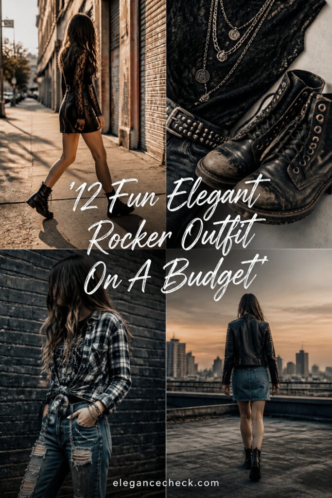 12 Fun Elegant Rocker Outfit On A Budget You Will Love