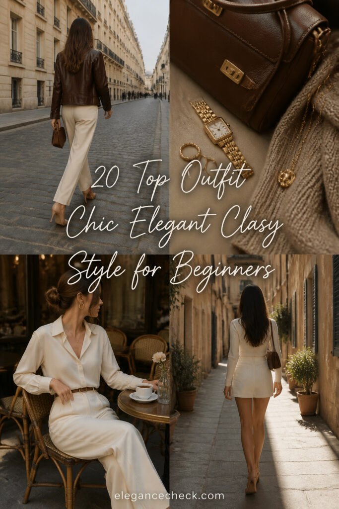 20 Top Outfit Chic Elegant Classy Style for Beginners