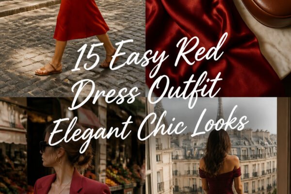15 Easy Red Dress Outfit Elegant Chic Looks You Will Love