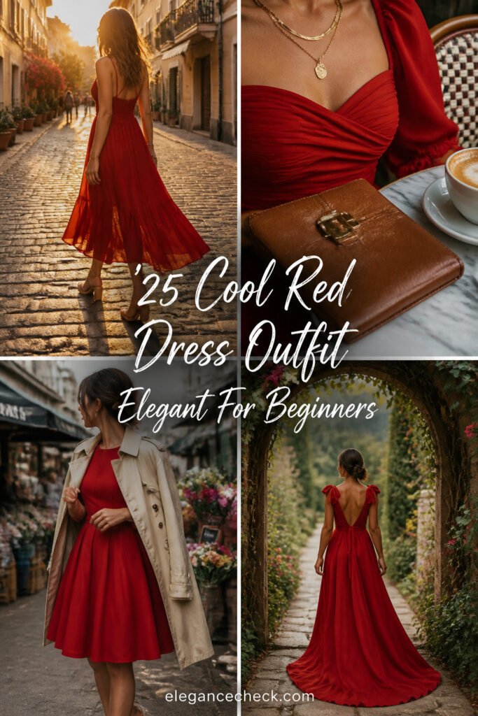 25 Cool Red Dress Outfit Elegant For Beginners You Will Love
