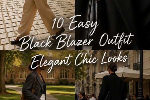 10 Easy Black Blazer Outfit Elegant Chic Looks