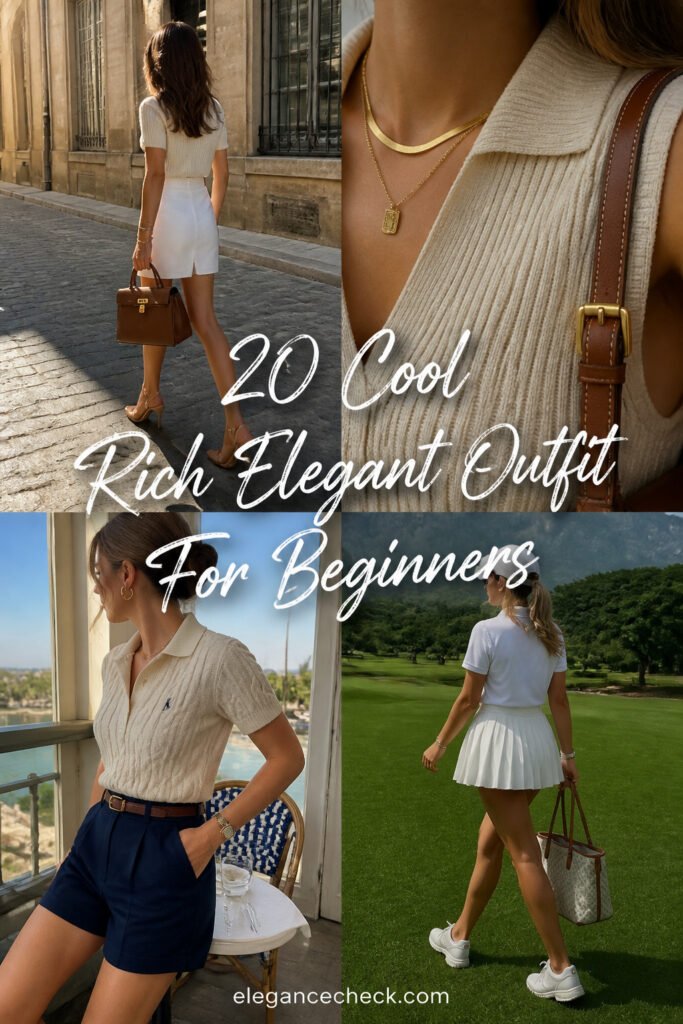20 Cool Rich Elegant Outfit For Beginners for Every Occasion