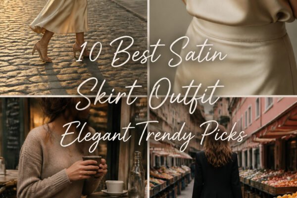 10 Best Satin Skirt Outfit Elegant Trendy Picks