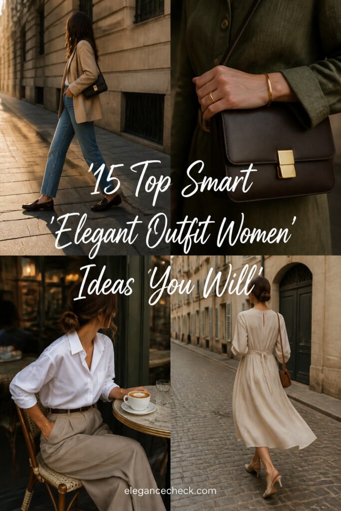 15 Top Smart Elegant Outfit Women Ideas You Will Love