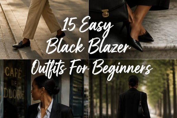 15 Easy Black Blazer Outfit Elegant For Beginners