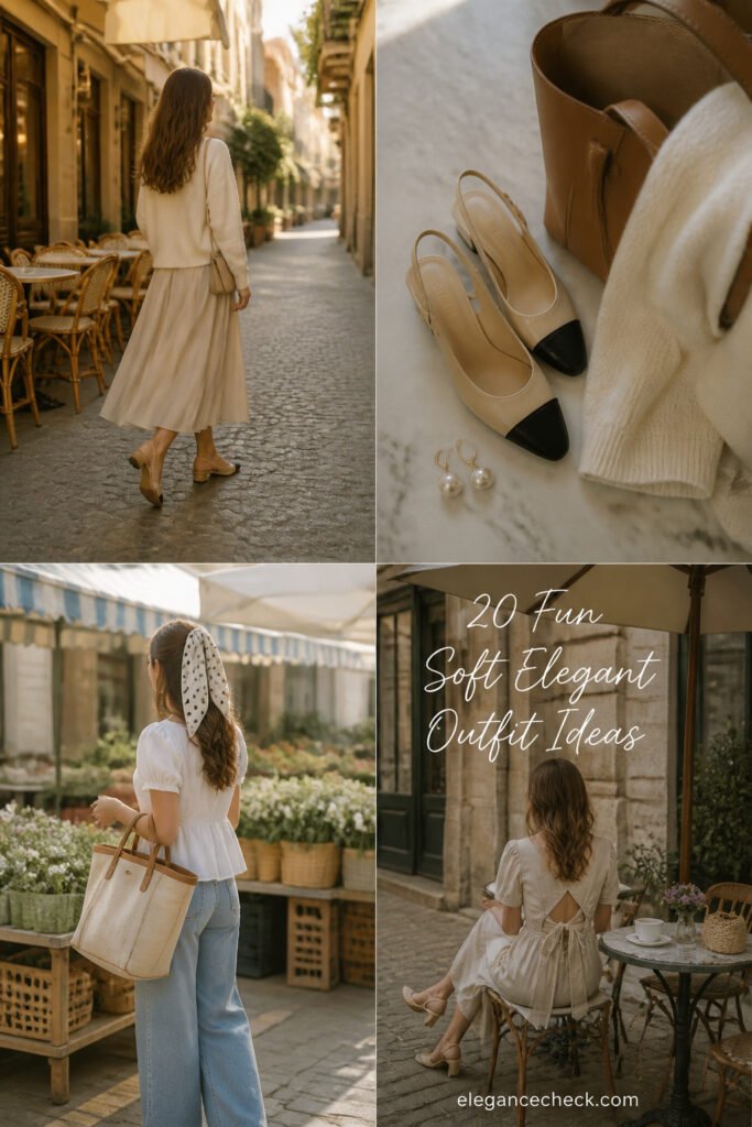 20 Fun Soft Elegant Outfit Ideas for Beginners