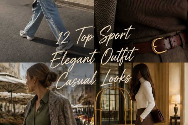 12 Top Sport Elegant Outfit Casual Looks to Try This Year
