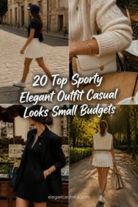 20 Top Sporty Elegant Outfit Casual Looks for Small Budgets