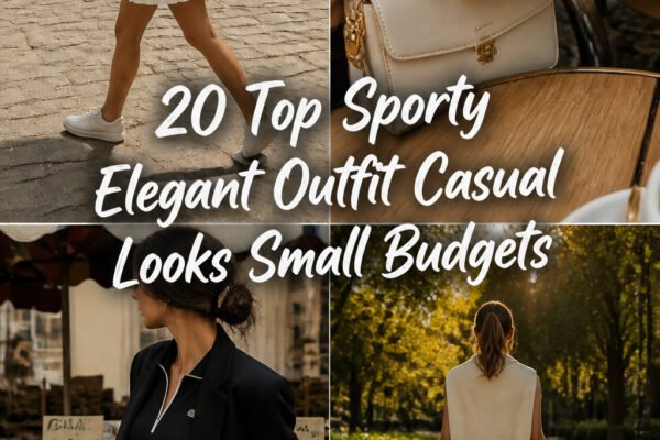 20 Top Sporty Elegant Outfit Casual Looks for Small Budgets