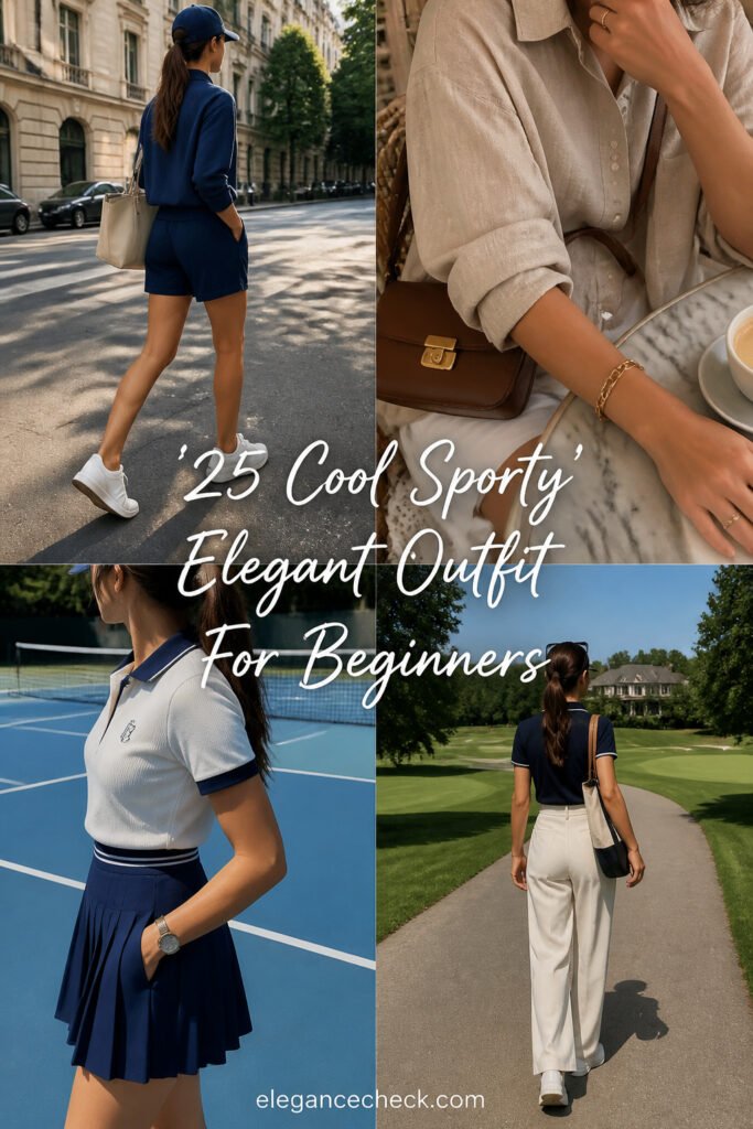 25 Cool Sporty Elegant Outfit For Beginners